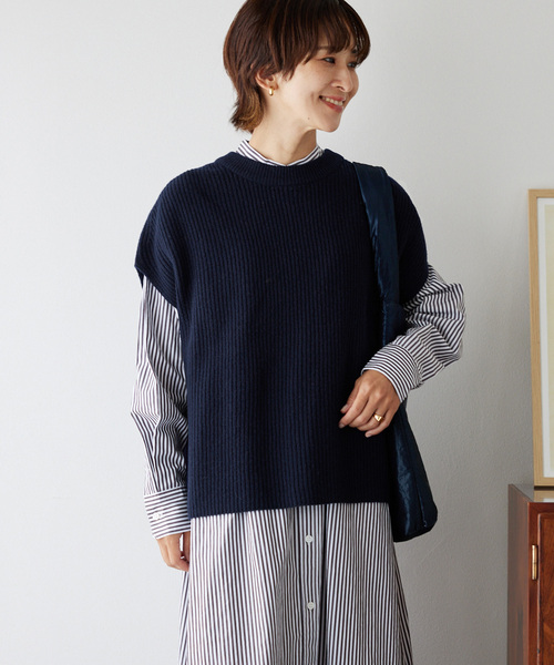 JOURNAL STANDARD relume  ウールベスト JOURNAL STANDARD relume ベスト 「追加」ハミルトンウール畔
