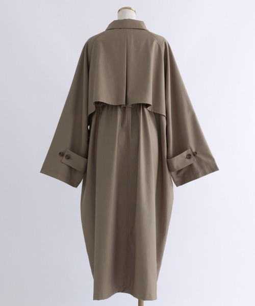 Na.e ナエ　Soutien Collar Coat ステンカラーコート EN NEUME ステンカラーコート コート Oversized 2Way