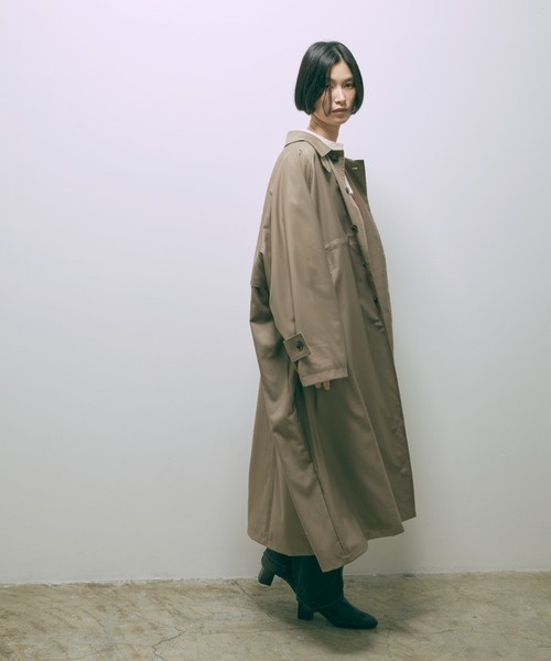 EN NEUME ステンカラーコート コート Oversized 2Way
