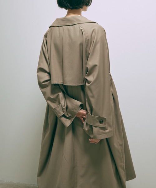 EN NEUME ステンカラーコート コート Oversized 2Way