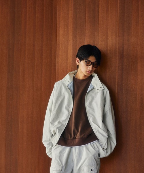 skoool（スクール） ブルゾン アウター nylon stand zip blouson