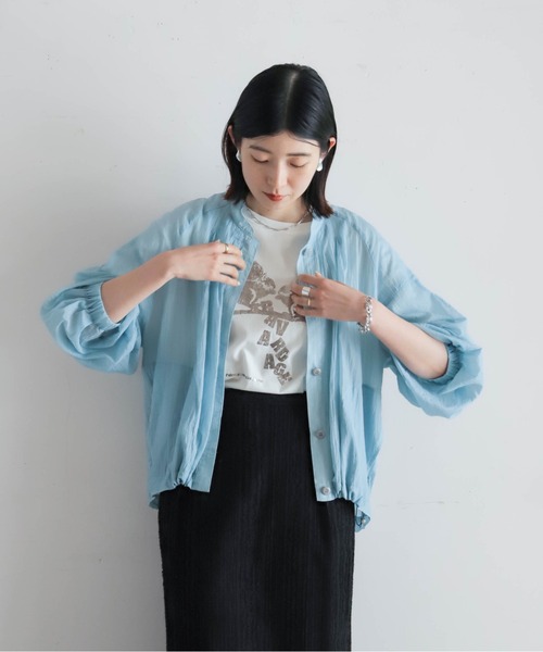 「NOMBRE IMPAIR」 スウェットカットソー FREE キナリ レディース HeRIN.CYE | Round cut tops (Tシャツ・カットソー(半袖