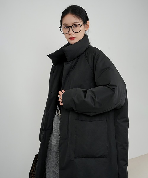 ORCIVAL スタンドカラー中綿ブルゾン WOMEN ダウン ORCIVAL（オーシバル）の「ORCIVAL/オーシバル スタンドカラー