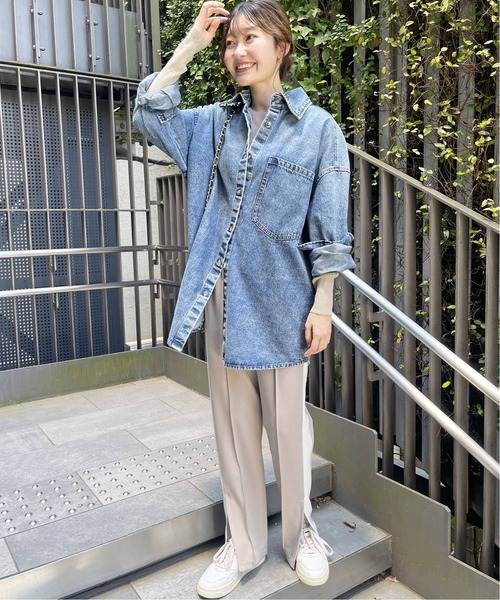Spick＆Span ニット セーター 「追加2」ラメリブクルーネック