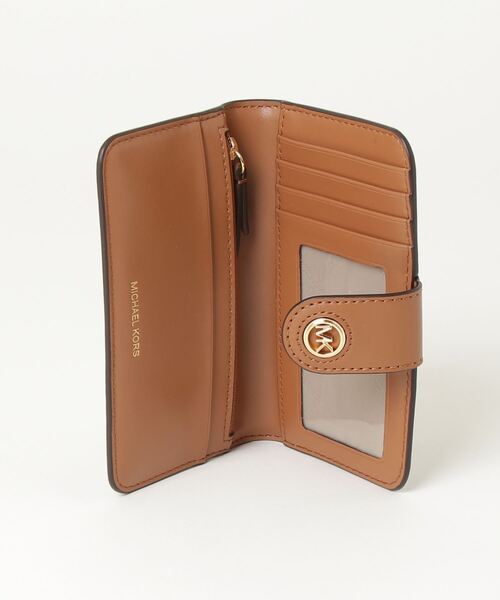 MICHAEL KORS 財布 Michael Kors Charm Med Tab Pocket Bifold