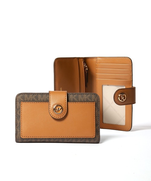 希少　マイケルコース　MICHAEL KORS レザー　ローズゴールド　財布 公式アウトレット】【日本限定】JET SET TRAVEL ビルフォールド