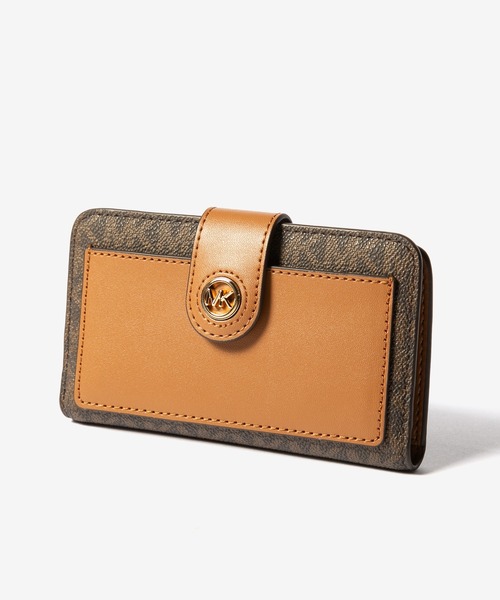 【新品未使用・タグ付✨定価49500円】MICHAEL KORS 財布 カード入 公式アウトレット】【日本限定】OSAKA JET SET TRAVEL ビル