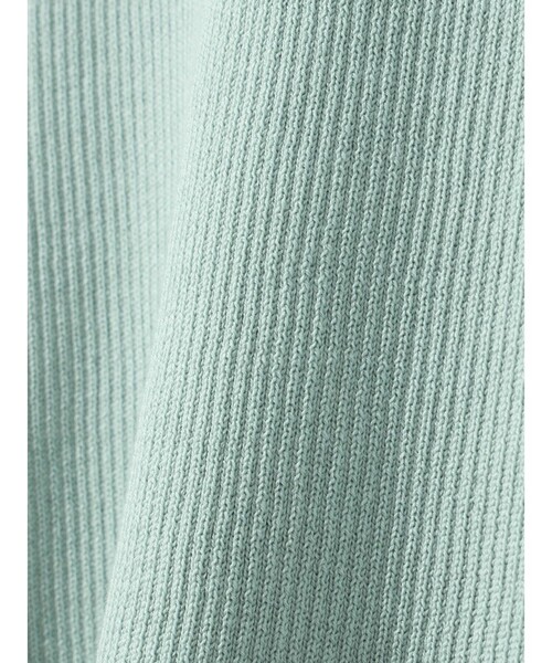 ニット セーター MIDIUMISOLID for Ladies ボトルネックハーフスリーブリブトップ レディース MIDIUMISOLID ニット セーター for Ladies ボトルネックハーフ