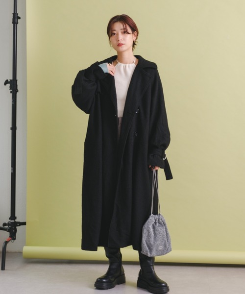 「Kastane」 チェスターコート 0 ベージュ レディース_画像2