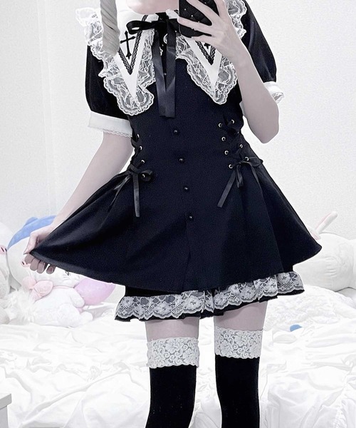 MA*RS（マーズ） セットアップ スピンドル付きクロス刺繍SETUP 2点SET