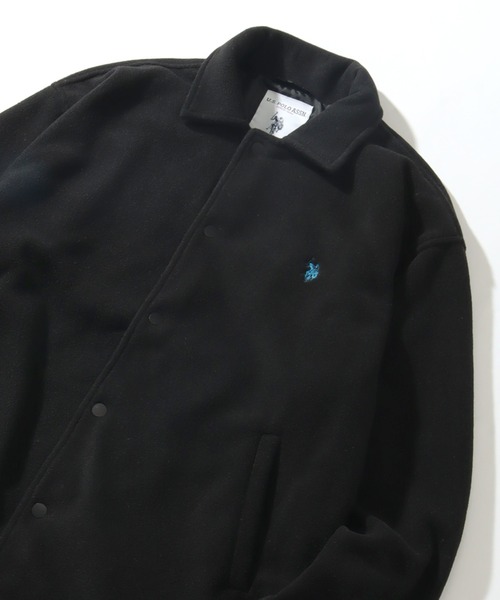 「U.S. POLO ASSN.」 ブルゾン L ライトグレー メンズ_画像2