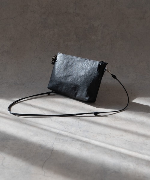 ma2ma2専用 レザー ショルダー SENTI（センティ） ショルダーバッグ 「 」Dyneema(R) Leather 2WAY