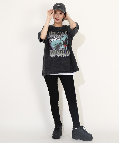 BABYDOLL tシャツ 「綿100％」 親子お揃い ジュラシックワールド