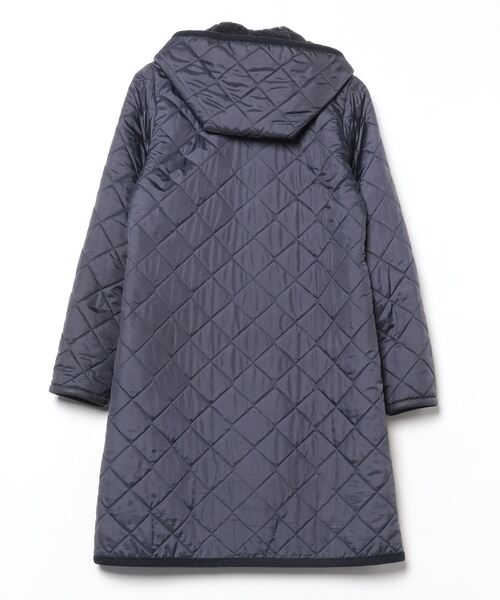 LAVENHAM（ラベンハム） キルティングコート 38 ネイビー レディース