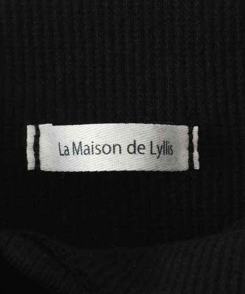 La Maison de Lyllis ヘアバンド 黒 La Maison de Lyllis ヘアバンド 「La maison Lyllis」ループ