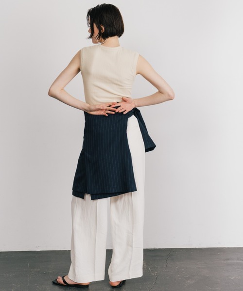 CREDONA スラックス パンツ ACETATE GURKHA PANTS/アセテート