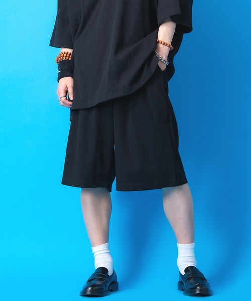 ハーフパンツ パンツ 短パン a.p.o.v. ワッフルハーフパンツ メンズ