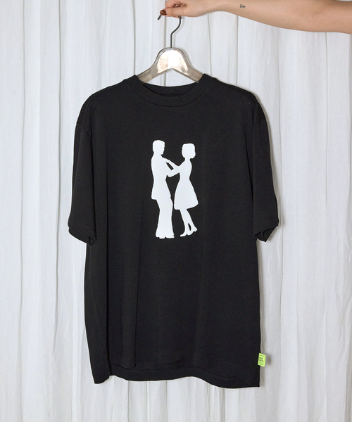 tシャツ LOOSEJOINTS TOMOO GOKITA SILHOUETTE ROMA LS25JS008TG：Tシャツ レディース