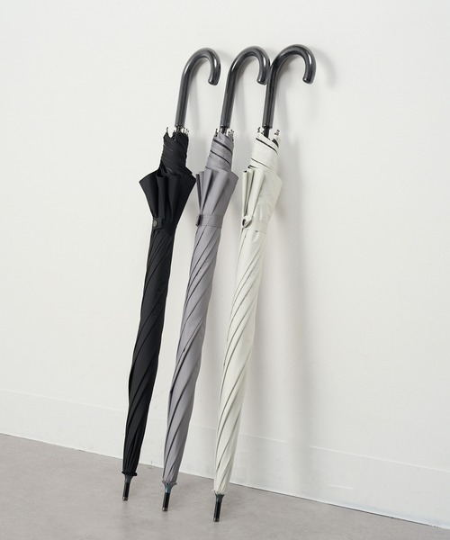 SETUP7（セットアップセブン） 日傘 傘 「SETUP7」65cm 無地 ブラック