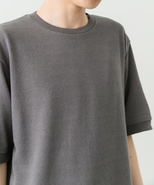 ITEMS URBANRESEARCH tシャツ クレープジョーゼットクルーネック
