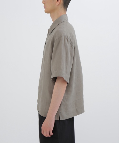 MARGARET HOWELL ベージュ シャツ III MARGARET HOWELL シャツ SHIRTING LINEN III メンズ : ZOZOTOWN