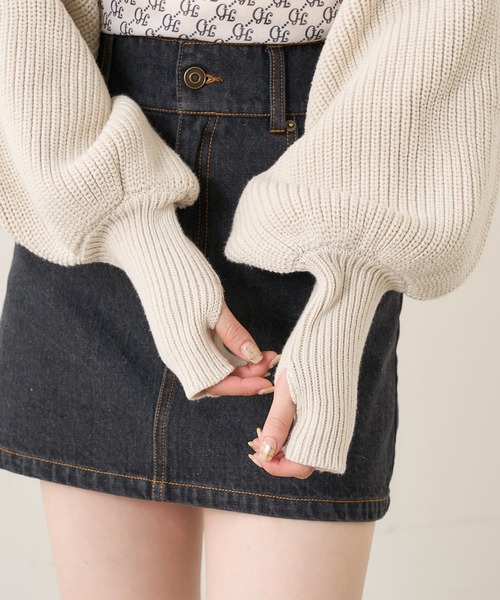 その他 chiko 2023SS】パッチポケット付ポンチショートパンツ（その他パンツ