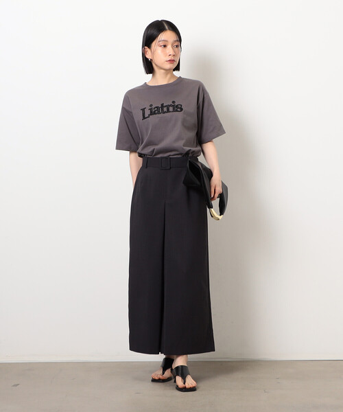 レース付きTシャツ レース袖セーラーカラーTシャツ