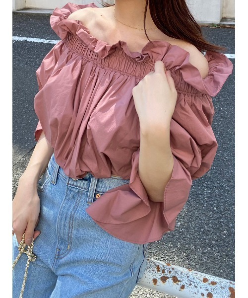 「SNIDEL」 長袖シャツ ONE SIZE ホワイト レディース SNIDEL 「SNIDEL」 長袖ブラウス ONE SIZE ホワイト レディース