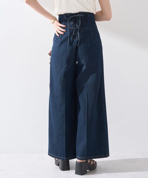 earth music&ecology ジーンズ デニム デニムパンツ フロントZIP