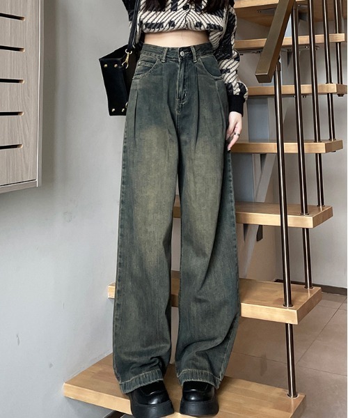 MAISON DE THERESE（メゾン ド テレーズ） ワイドパンツ ジーンズ