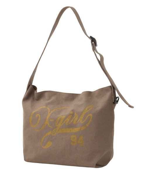 【新品未使用】kolor 24ss ショルダーバッグ ユニセックス X-girl（エックスガール） ショルダーバッグ バッグ LOGO AND NUMBER
