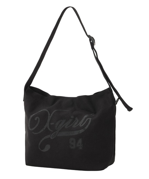 X-girl ショルダーバッグ バッグ LOGO AND NUMBER MESSENGER BAG