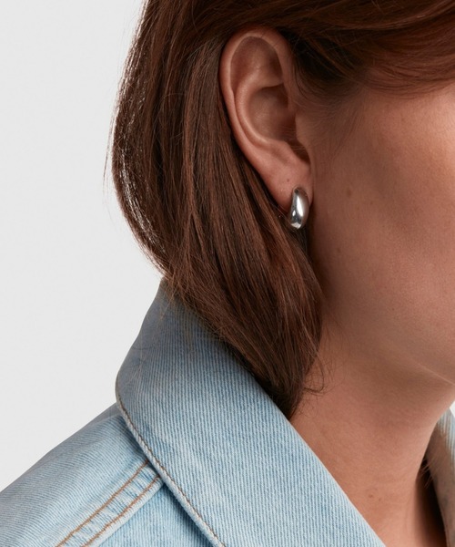 TOMWOOD シルバー ピアス TOMWOOD】ice hoop small アイスフープ シルバー ピアス ユニ