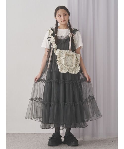 メリージェニー ぬい活 ぬいぐるみショルダーバッグ 新品未使用タグ付 merry jenny ショルダーバッグ バッグ 「ぬい活」お花の