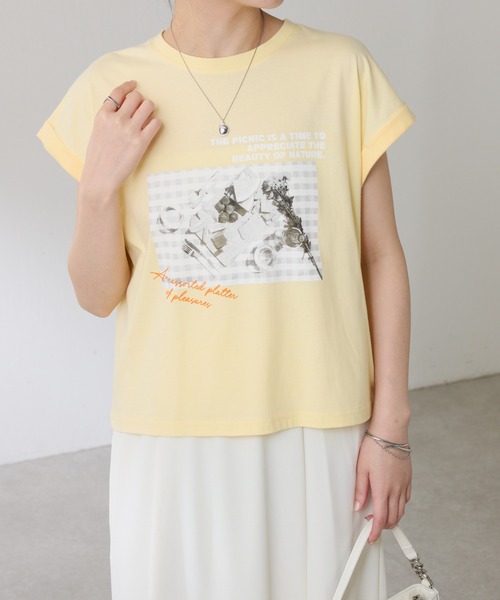 tシャツ フォトロゴT レディース