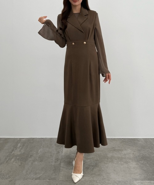 CENEA（セネア） ジャンパースカート シアートップス＋テーラード