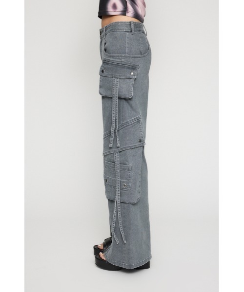 WIDE FLARE CARGO パンツ LAGUA GEM | WIDE FLARE CARGO パンツ (パンツ ) |SHEL'TTER