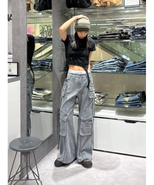 seira×lagua gem カーゴパンツ LAGUA GEM | SEIRA×LAGUA VOLUME カーゴ (パンツ ) |SHEL'TTER