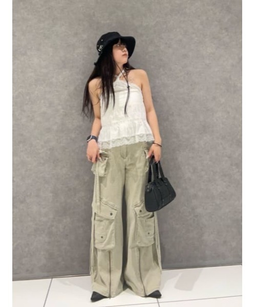 LAGUA JEM カーゴパンツ LAGUA GEM カーゴパンツ POCKET DESIGN レディース : ZOZOTOWN