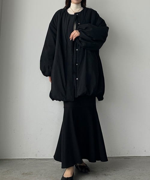 「Louere」 コート MEDIUM アイボリー レディース_画像2