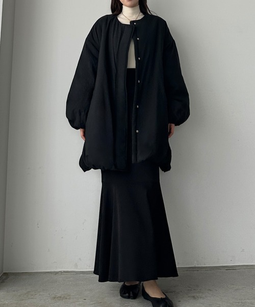 「Louere」 コート MEDIUM アイボリー レディース_画像4