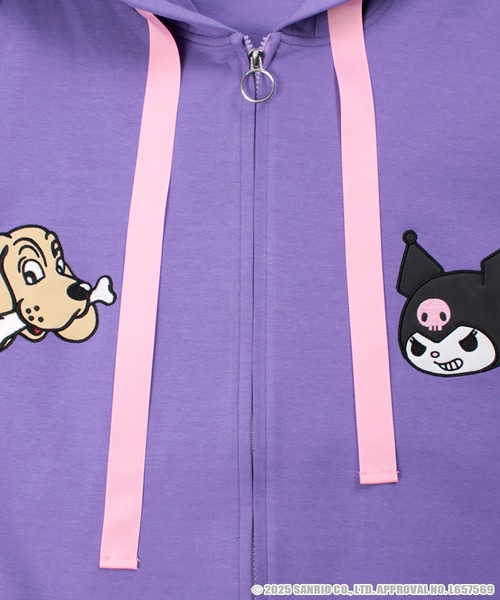 GALFY パーカー 「GALFY/ガルフィー」×「KUROMI/クロミ」みんな