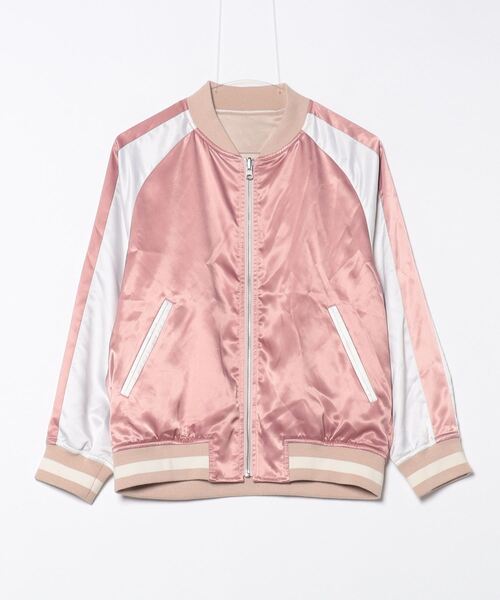 Simplicite（サンプリシテ） スカジャン - ピンク レディース