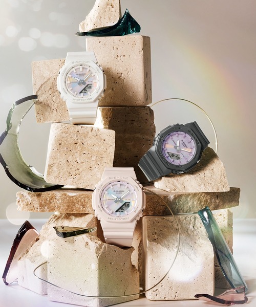 G-SHOCK 腕時計 GMA-P2100シリーズ / GMA-P2100PC-4AJF レディース