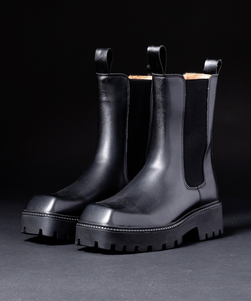 エンデヴァイス プラットフォーム サイズ44 ブラック 箱あり endevice