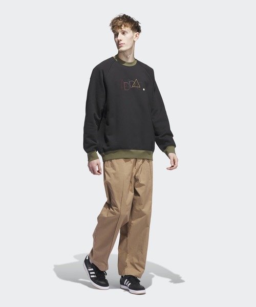 adidas トレーナー スウェット adidas トレーナー スウェット スケートボーディングの刺しゅう