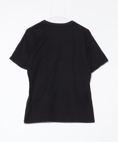 「NANO universe」 半袖Tシャツ MEDIUM ブラック メンズ