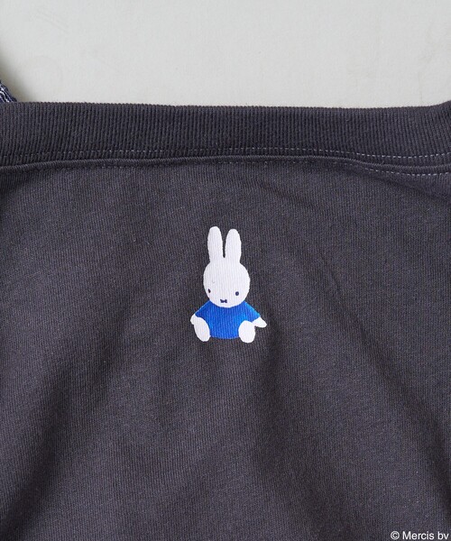 FREAK'S STORE tシャツ miffy フードプリント ロンT/ミッフィー