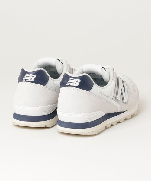 「New Balance」 ローカットスニーカー 24.0cm ライトグレー レディース
