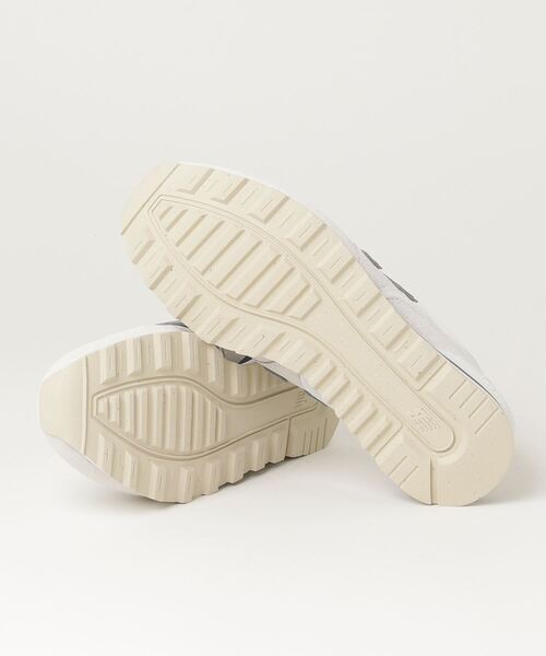 「New Balance」 ローカットスニーカー 24.0cm ライトグレー レディース